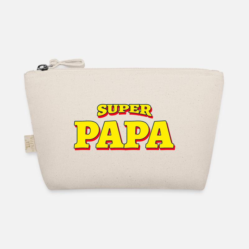 SUPER DADA (COMICS) - SUPERDAD SUPERHELD - Bio-Täschchen - Natur
