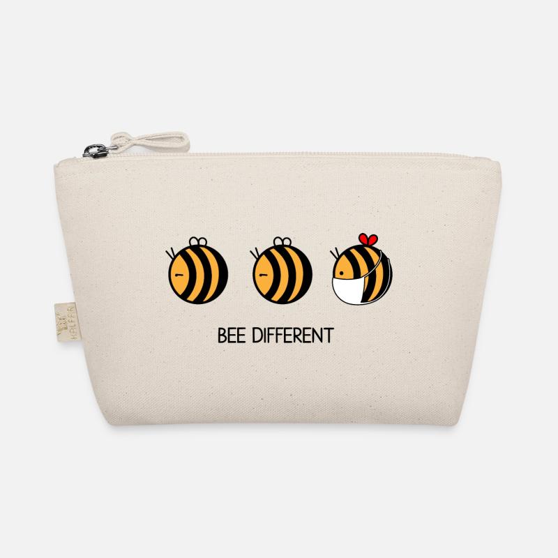 Bee Different gift idea honey saying Organic Pouch