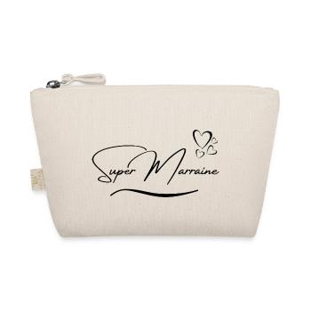 Super Marraine Cadeau Pour La Meilleure Marraine - Trousse biologique - nature - Devant