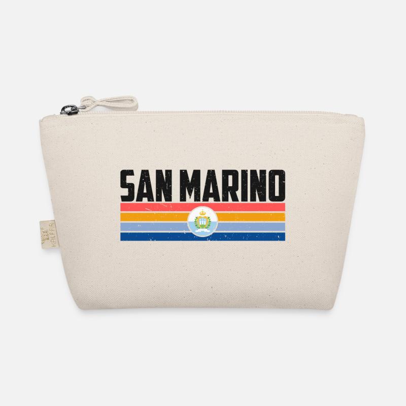 Graphique du drapeau de Saint-Marin Trousse biologique