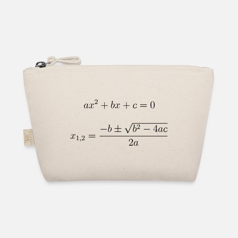 quadratic equation Organic Pouch