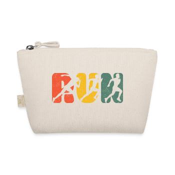 Course rétro course coureur vintage endurance Fitness - Trousse biologique - nature - Devant