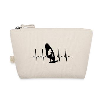 Windsurfen Windsurfer Surfen EKG Windsurfing - Bio-Täschchen - Natur - Vorne