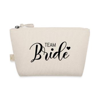 Bride Gang - Bride Team! Personalizable - Organic Pouch - nature - Front