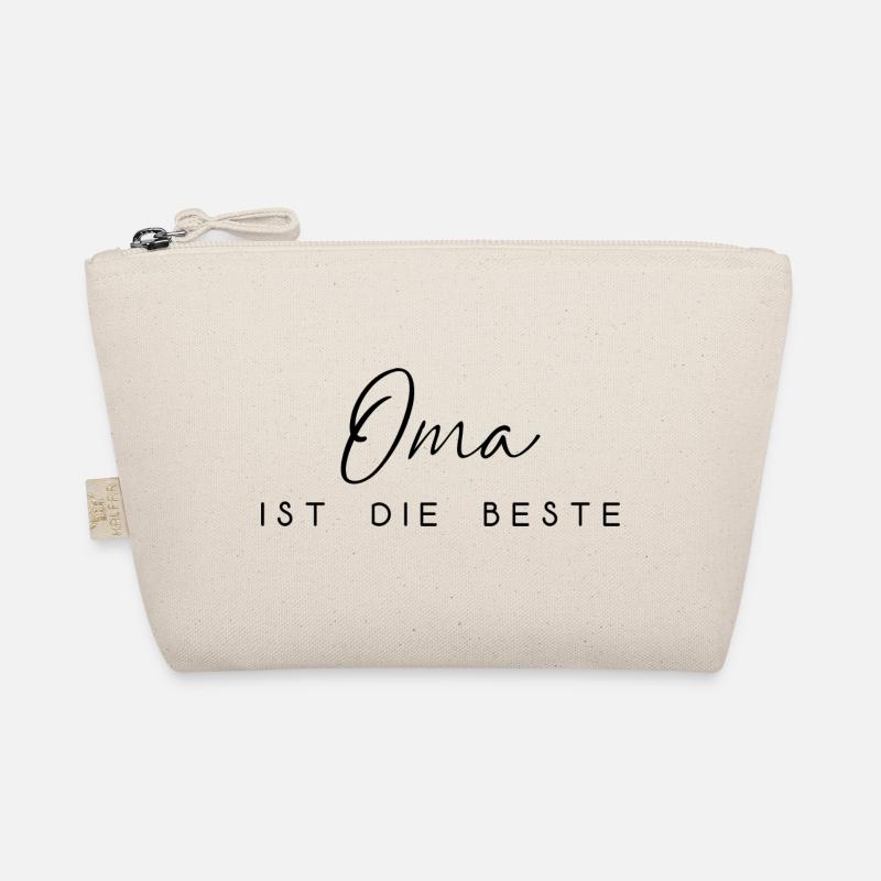 Oma ist die Beste Spruch Schrift Text Großmutter Bio-Täschchen