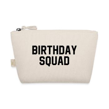 Birthday Squad - Organic Pouch - nature - Front