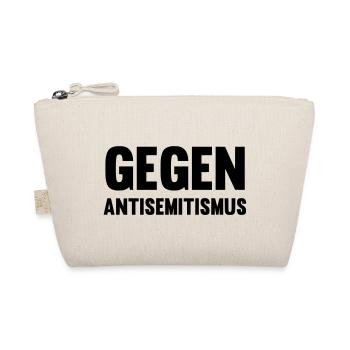 Gegen Antisemitismus - Bio-Täschchen - Natur - Vorne