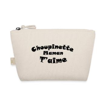 Choupinette Maman t aime - Trousse biologique - nature - Devant