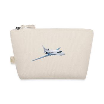 Business Jet - Organic Pouch - nature - Front