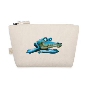 Retro Crocodile Amstrad - Mascot 02 - Organic Pouch - nature - Front