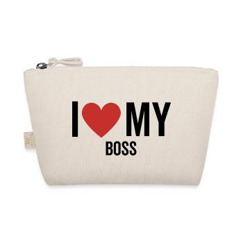 J’aime mon patron - Trousse biologique - nature - Devant