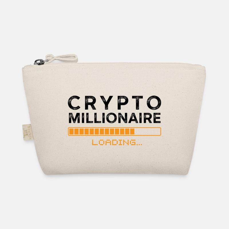 Bitcoin Crypto Millionaire Loading Organic Pouch