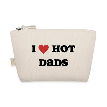 J’aime les papas chauds - Trousse biologique - nature - Devant