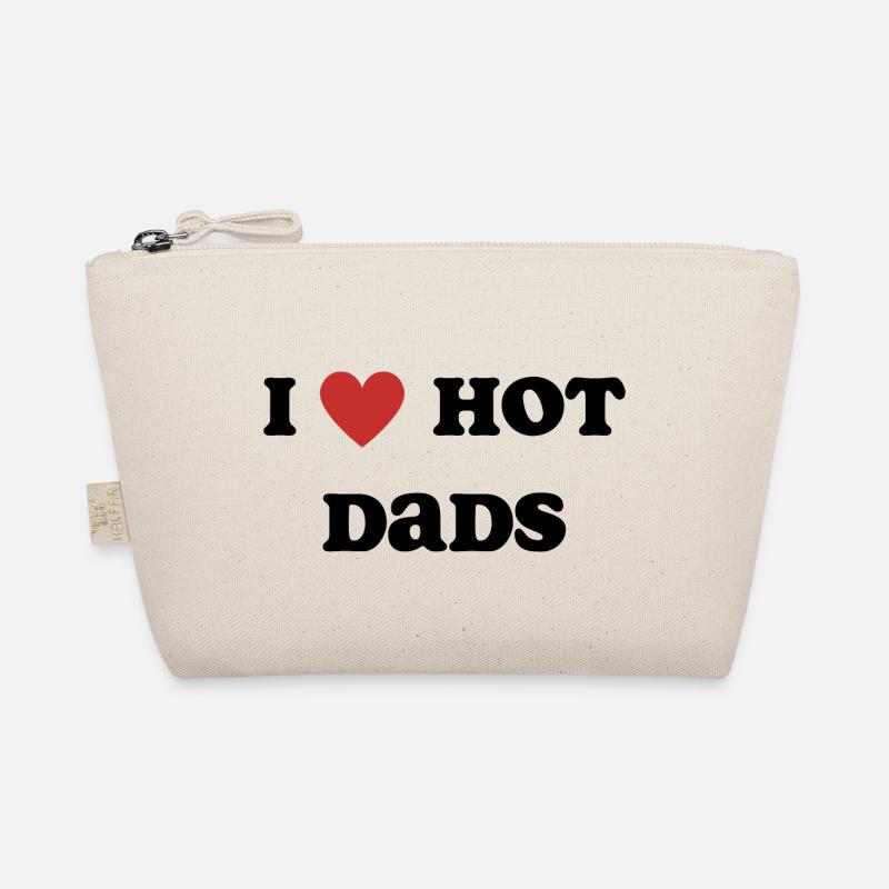 Ich liebe Hot Dads Bio-Täschchen