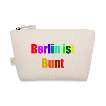 Berlin ist bunt - Bio-Täschchen - Natur - Vorne