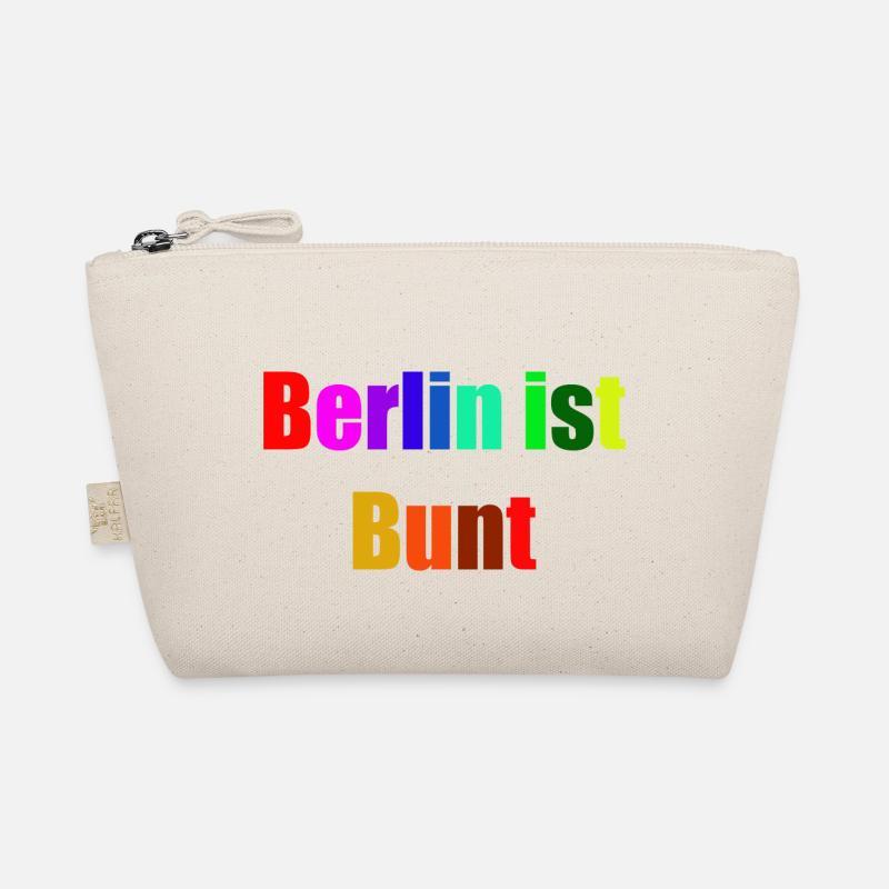Berlin ist bunt - Bio-Täschchen - Natur