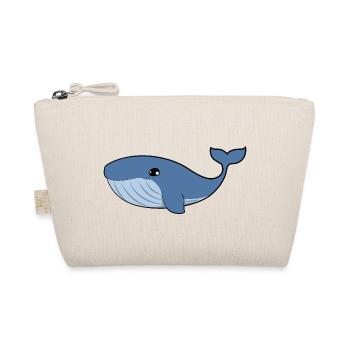 Blue whale - Organic Pouch - nature - Front
