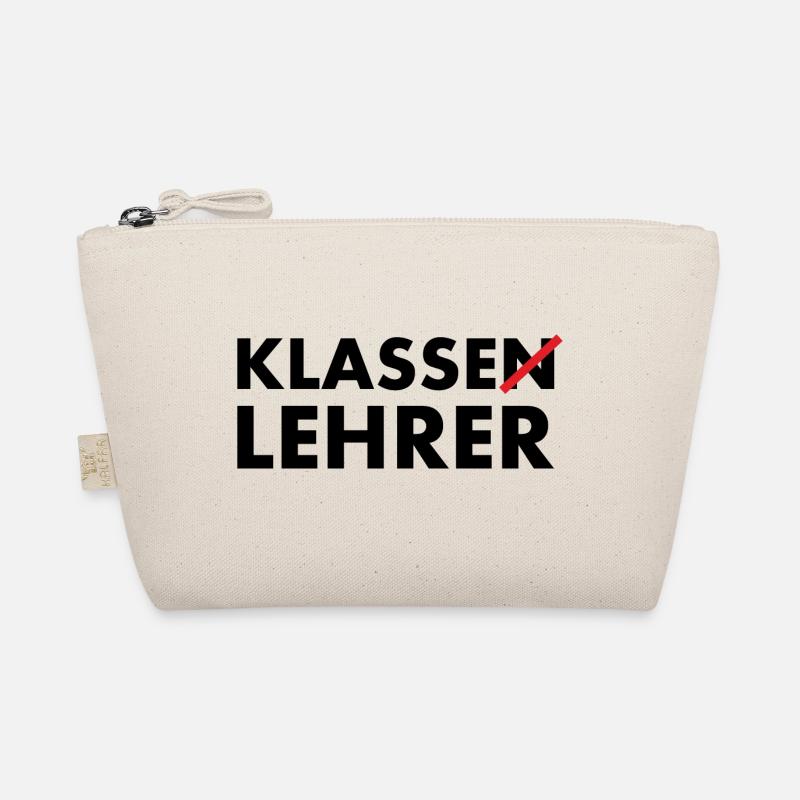 Klasse Lehrer Klassenlehrer - Bio-Täschchen - Natur