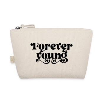 " Forever Young " - Organic Pouch - nature - Front