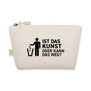 Ist das Kunst oder kann das weg? Museum Maler Müll - Bio-Täschchen - Natur - Vorne