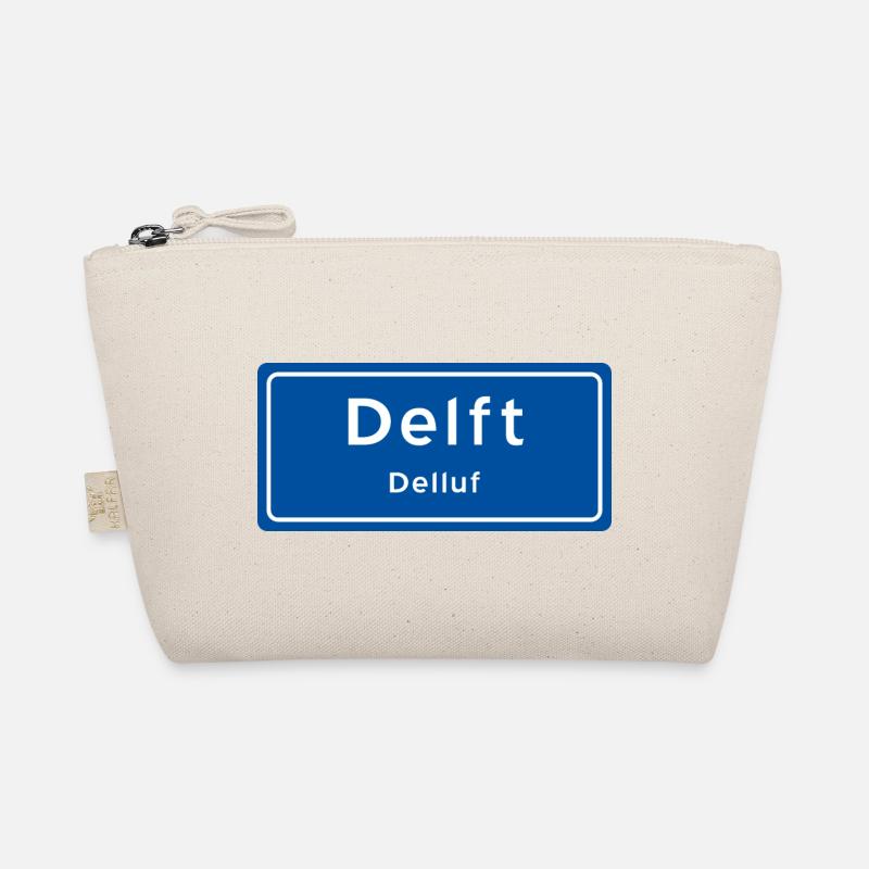 Panneau du nom de lieu de Delft Trousse biologique