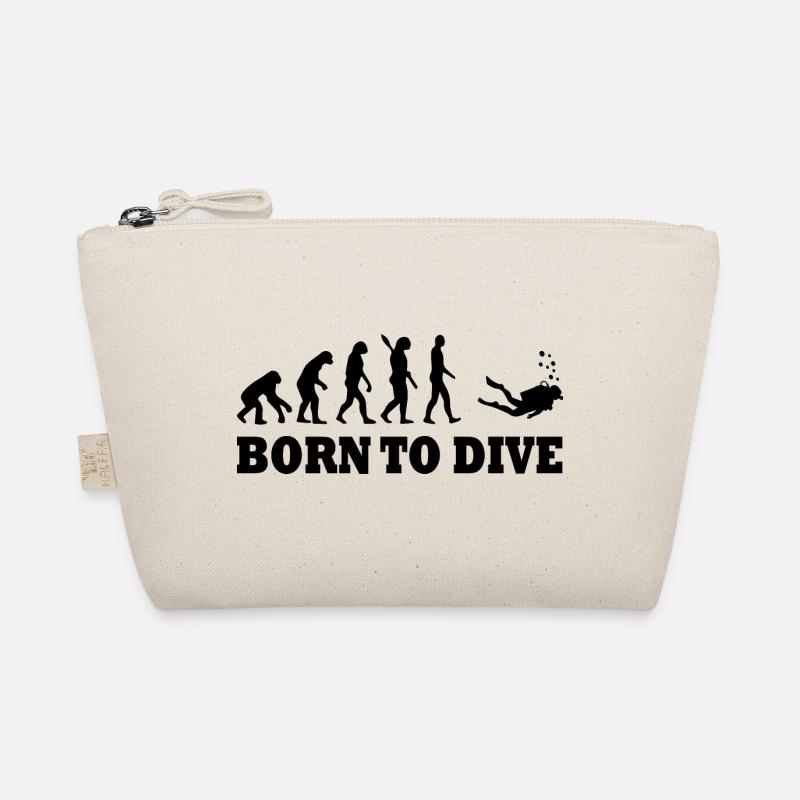 Diving Dive Dive Organic Pouch