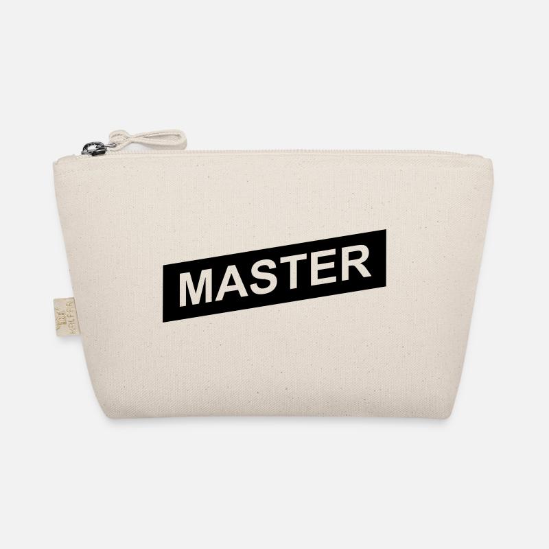 master black up - Bio-Täschchen - Natur