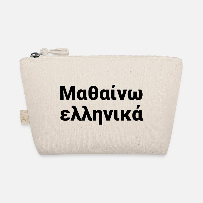 I am learning Greek - Greece language Organic Pouch
