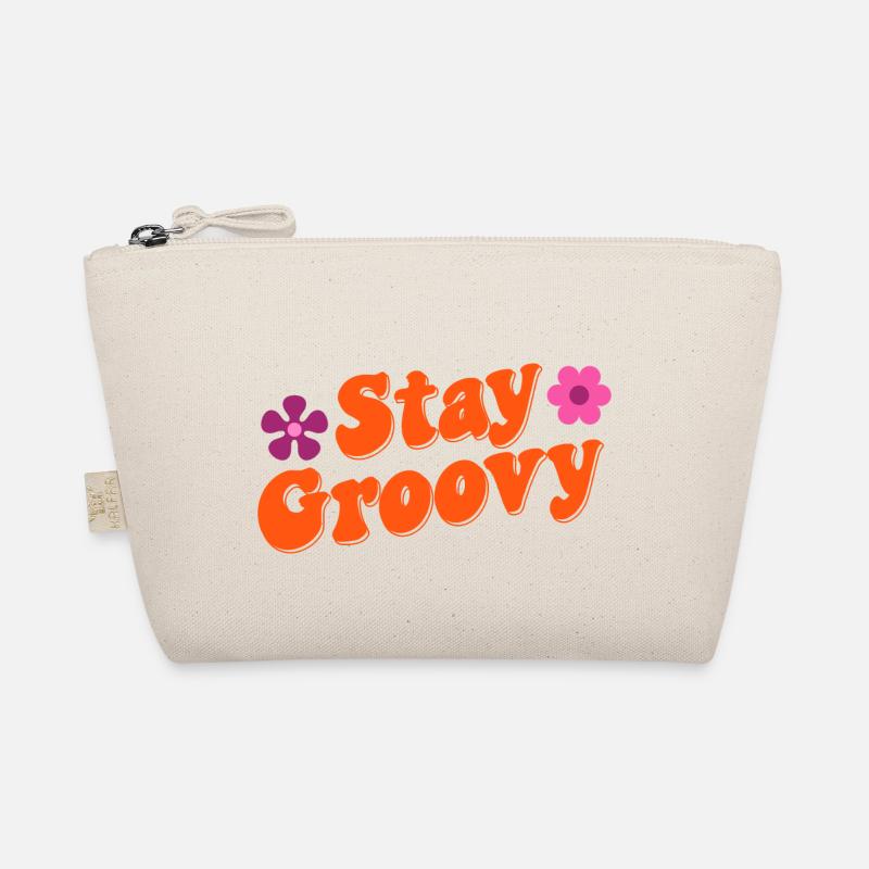 Stay Groovy Bio-Täschchen