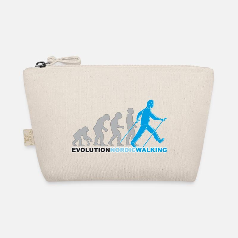 Evolution, nordicwalking, walking, hiking Organic Pouch