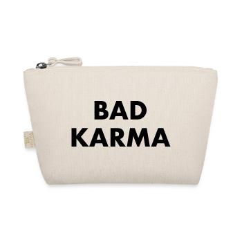 BAD KARMA schlechtes Karma böses Karma negatives - Bio-Täschchen - Natur - Vorne