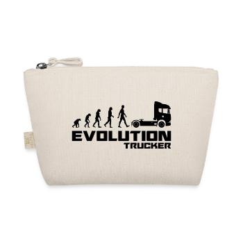 Evolution trucker Truck Truck Trailer - Organic Pouch - nature - Front