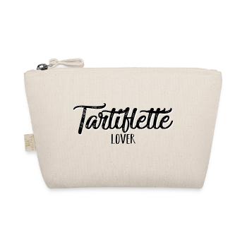 Tartiflette Lover black - Organic Pouch - nature - Front