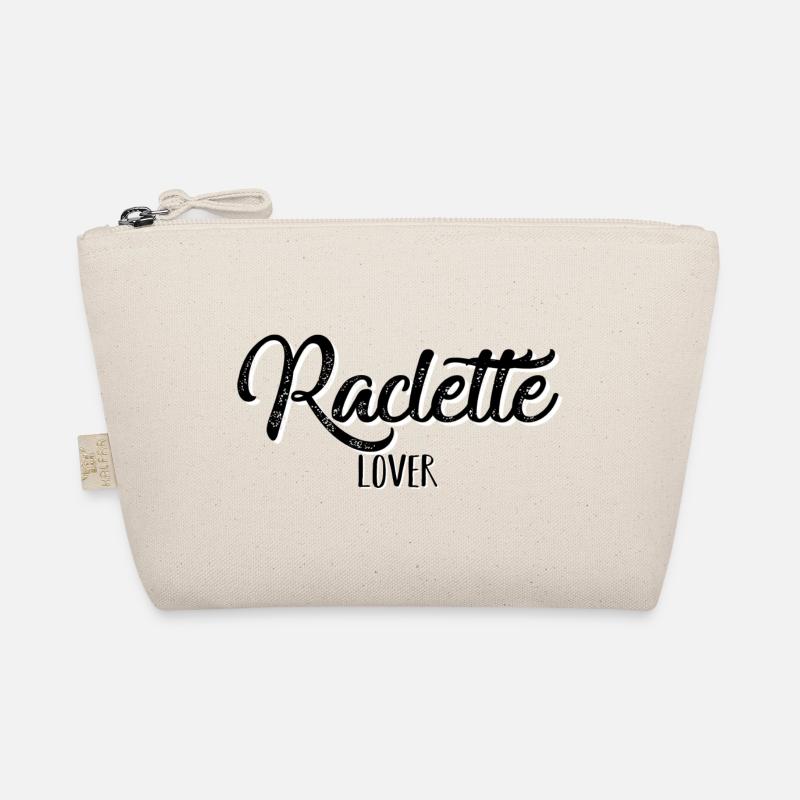 Raclette Lover black Organic Pouch