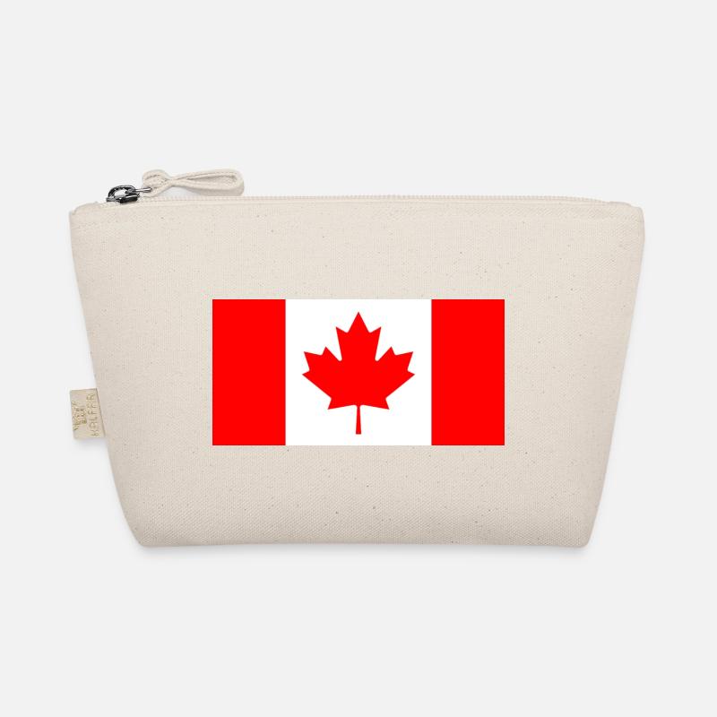 Kanada Flagge - Bio-Täschchen - Natur