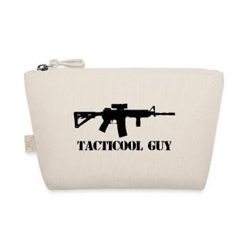 tacticool guy ar15 - Bio-Täschchen - Natur - Vorne