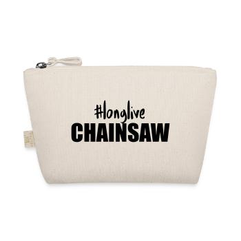longlive CHAINSAW - Bio-Täschchen - Natur - Vorne