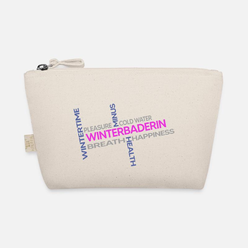 winter bather ice bath polar ice bath winter cold bath Organic Pouch