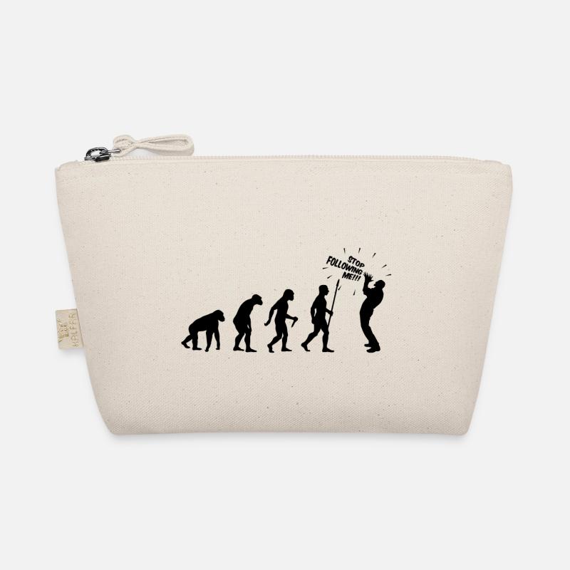 STOP FOLLOWING ME - Organic Pouch - nature