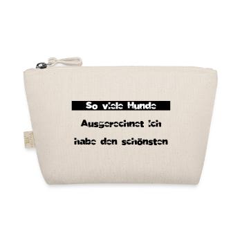 hundefreund dog dancing dog tierliebe camping dog - Bio-Täschchen - Natur - Vorne
