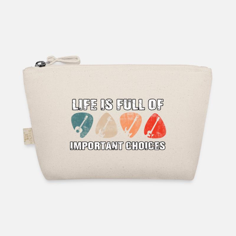 Cool Guitar Band Guitarist Guitar Player Organic Pouch