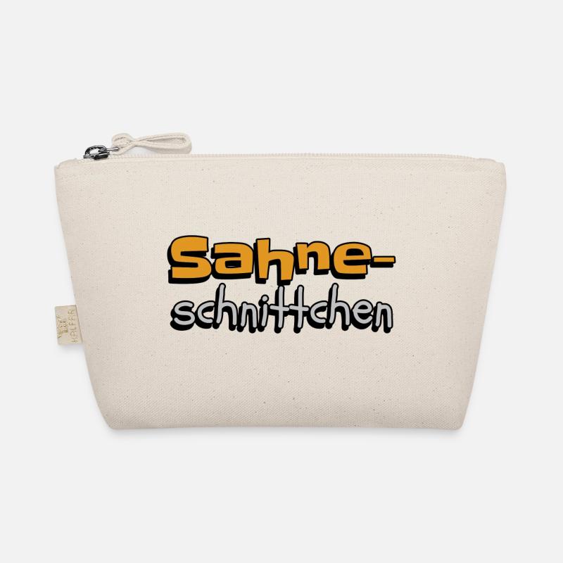 lustiges Wort Sahneschnittchen Bio-Täschchen