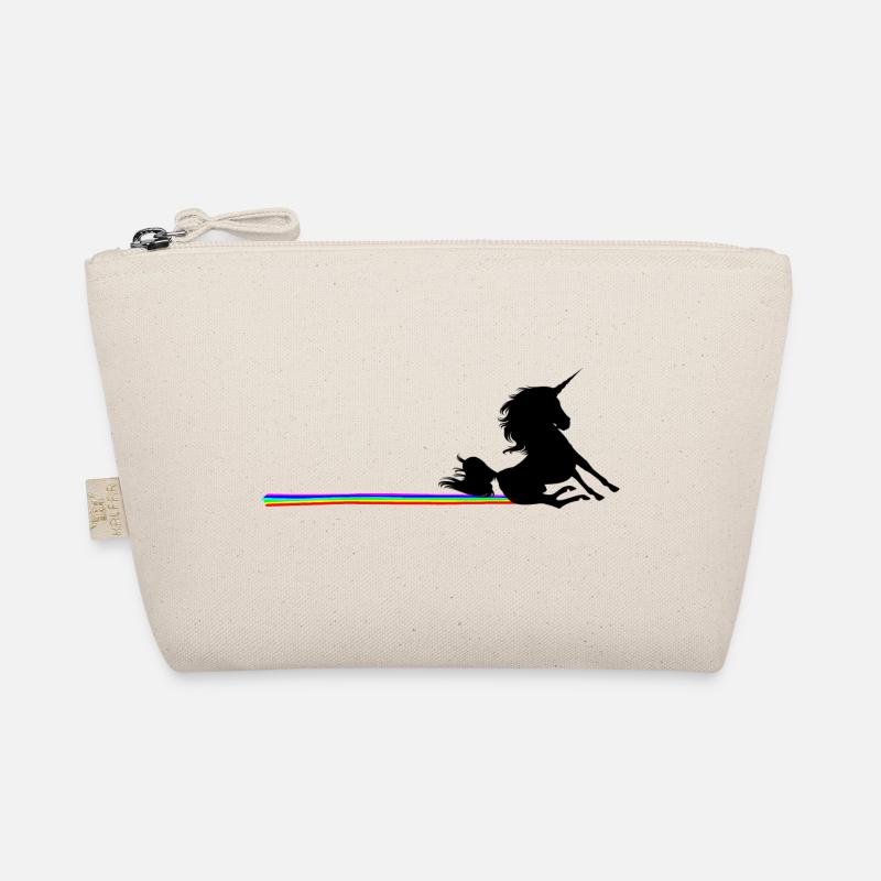 Einhorn Regenbogen Kacke Bio-Täschchen