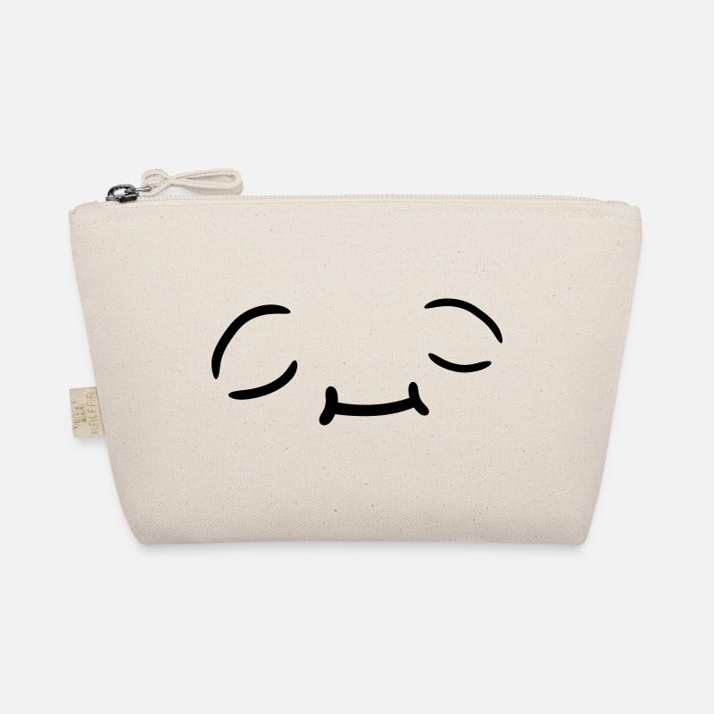 Relaxed face design Organic Pouch