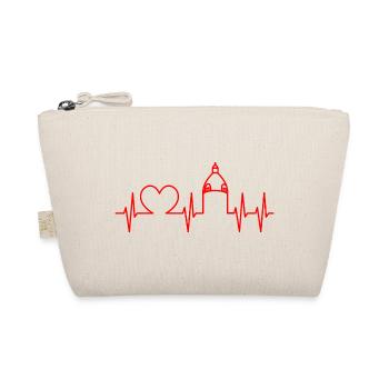 Heartbeat - Freyburg meine Liebe - Bio-Täschchen - Natur - Vorne