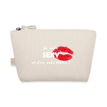 je suis sexy - Trousse biologique - nature - Devant