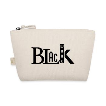 black work - Organic Pouch - nature - Front