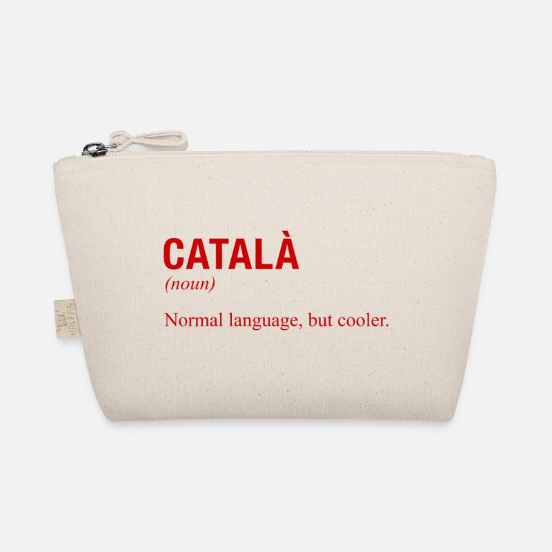CATALAN Language Katalanisch Katalanische Sprache Organic Pouch