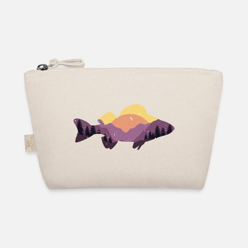 Retro Vintage Perch Organic Pouch