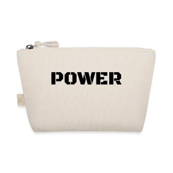 Power - Bio-Täschchen - Natur - Vorne